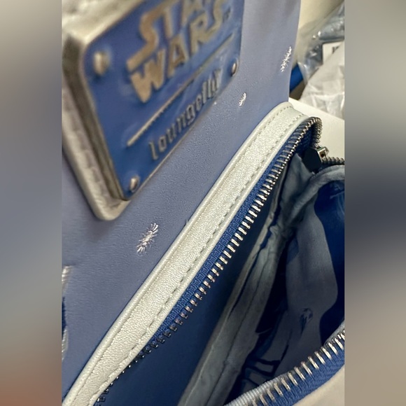 Loungefly Star Wars Blue and White Kids Backpack - Picture 8 of 11